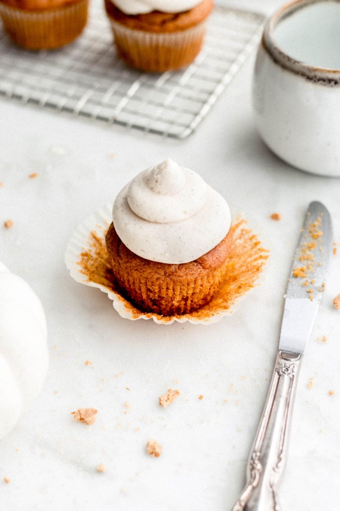 pumpkin cupcake