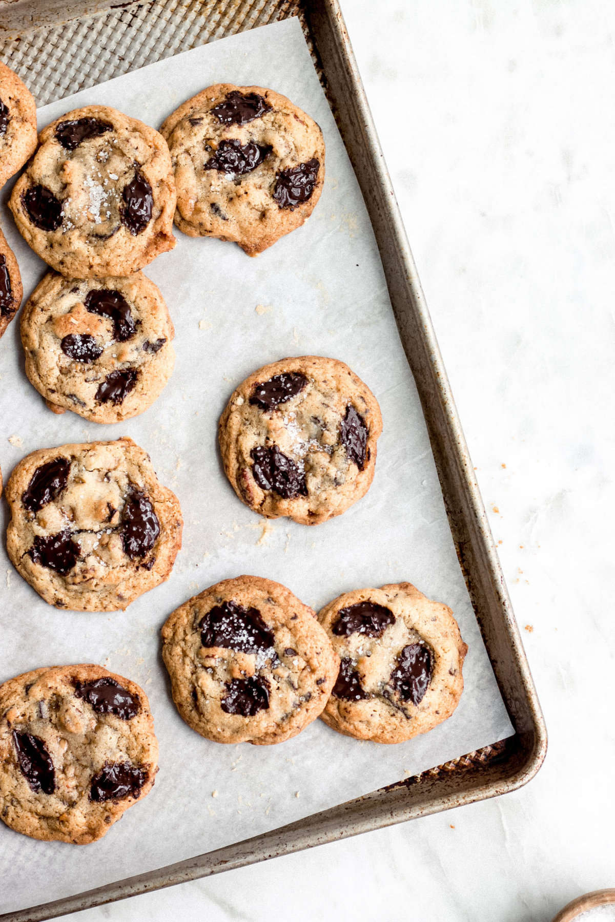 ToffeeNut Chocolate Chip Cookies Sarah's Day Off