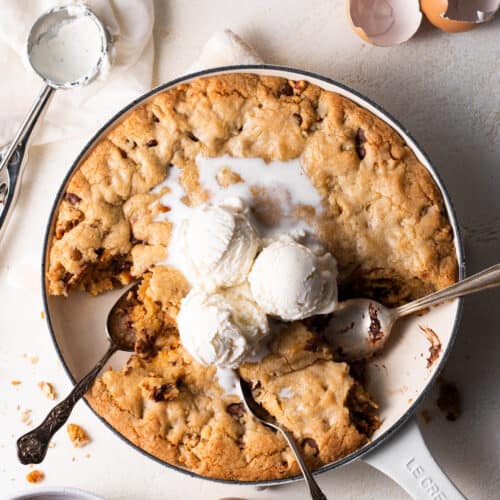 Chocolate Chip Skillet Cookie - Life In The Lofthouse