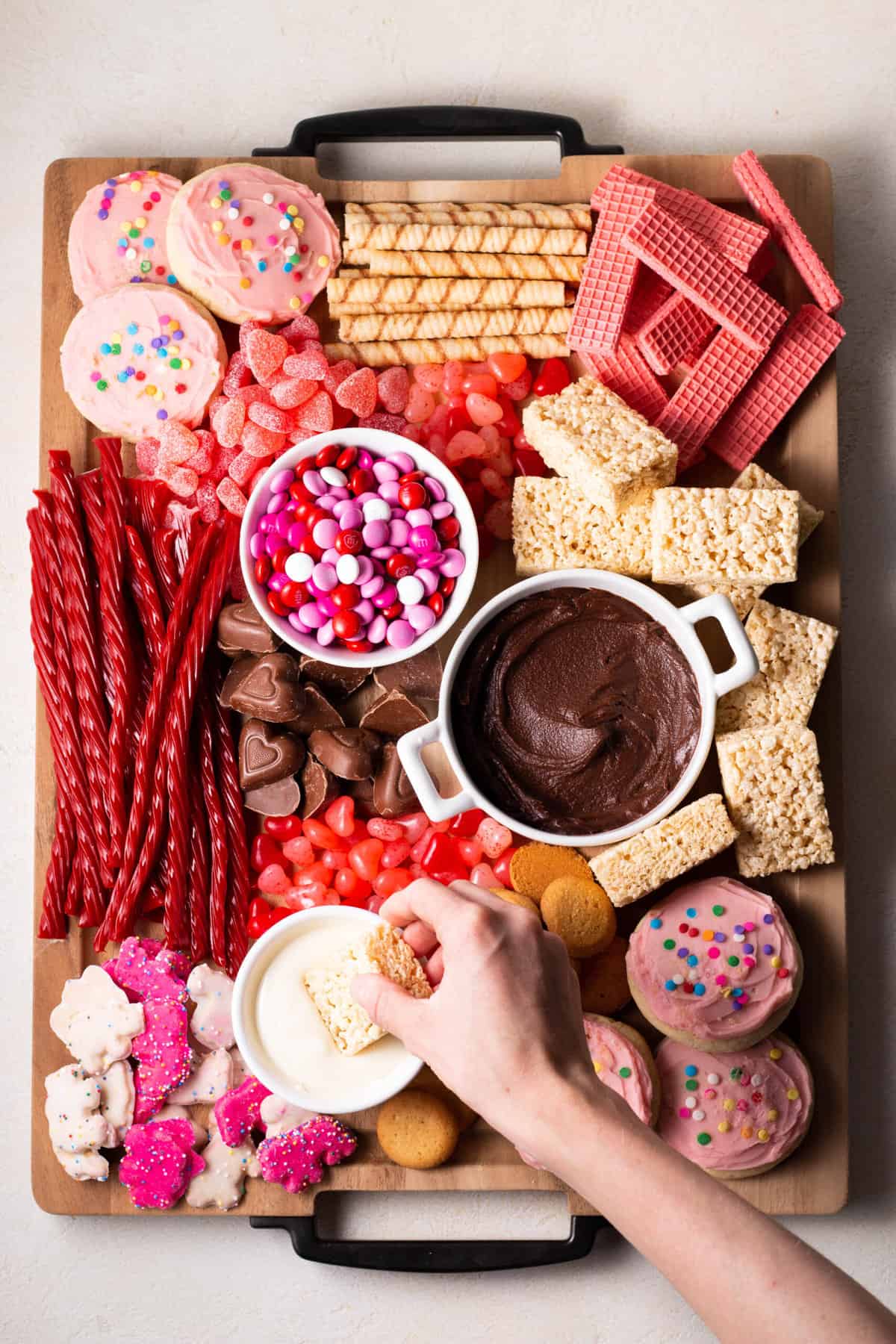 Galentine’s Day Dessert Charcuterie Board Sarah's Day Off