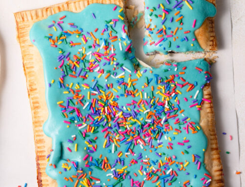 Giant Blueberry Pop Tart