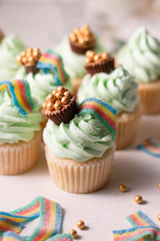 st. patrick's day cupcakes