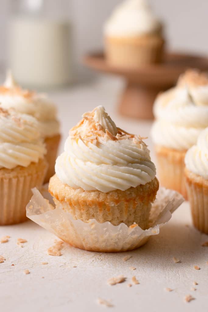 Coconut Cupcakes - Sarah's Day Off