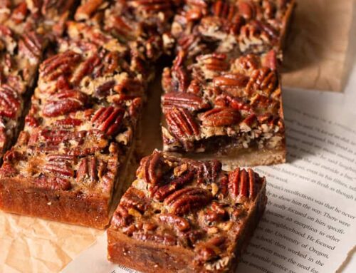 Honey Pecan Pie Shortbread Dream Bars