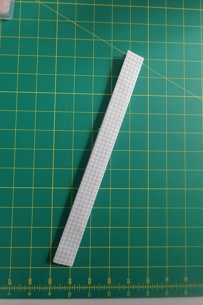 folded piece of fabric.