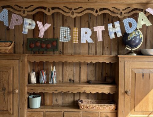 How to Sew a DIY Letter Banner