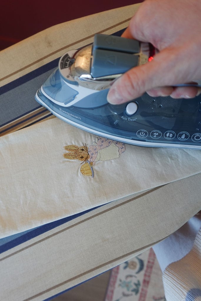 finished embroidery design.