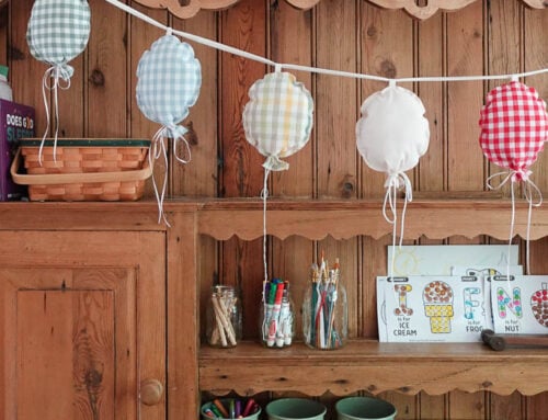 How to Sew a Birthday Balloon Banner