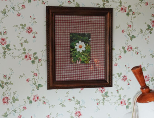 How to Cover a Picture Frame Mat with Fabric (An Easy DIY Upgrade)
